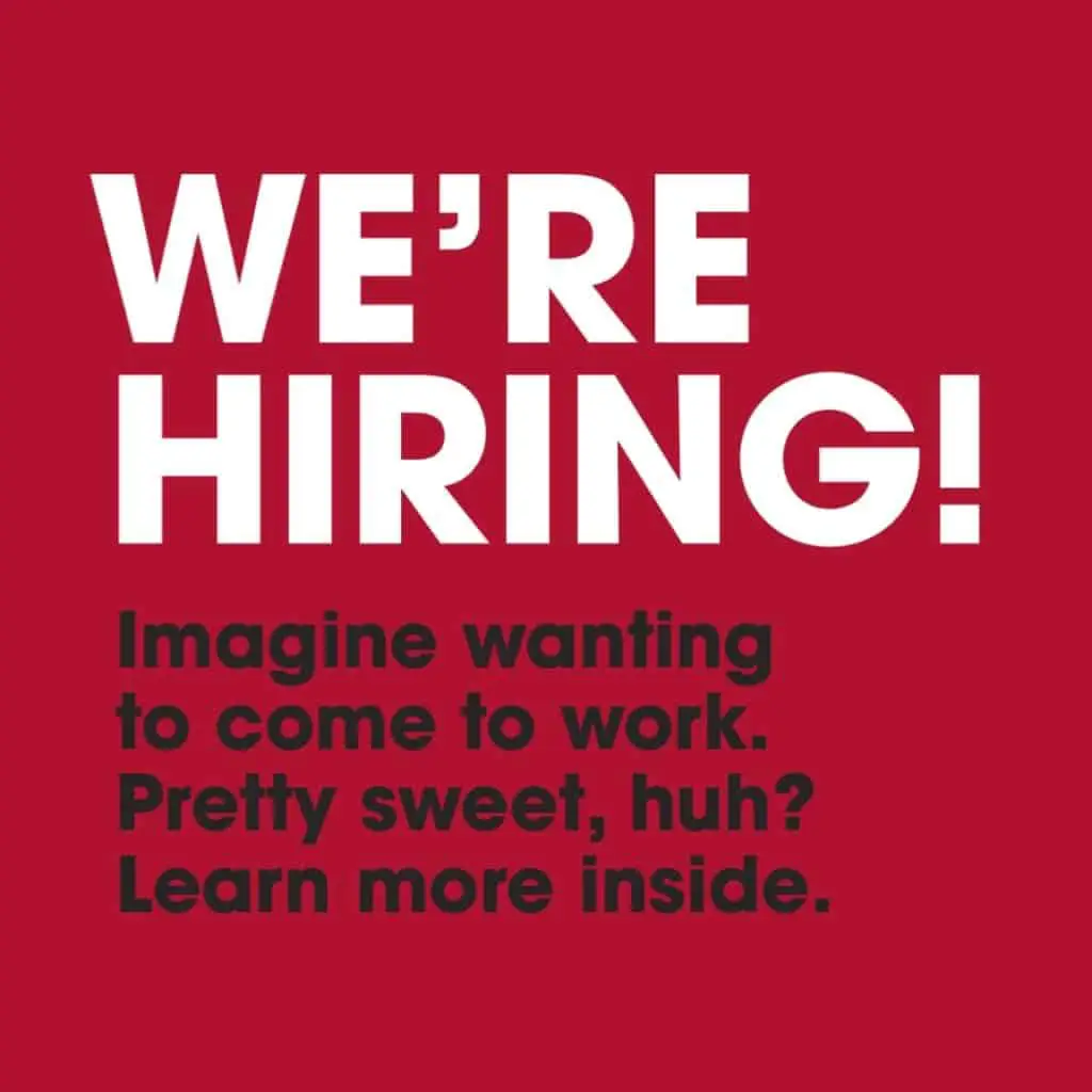 Bike shop job hiring