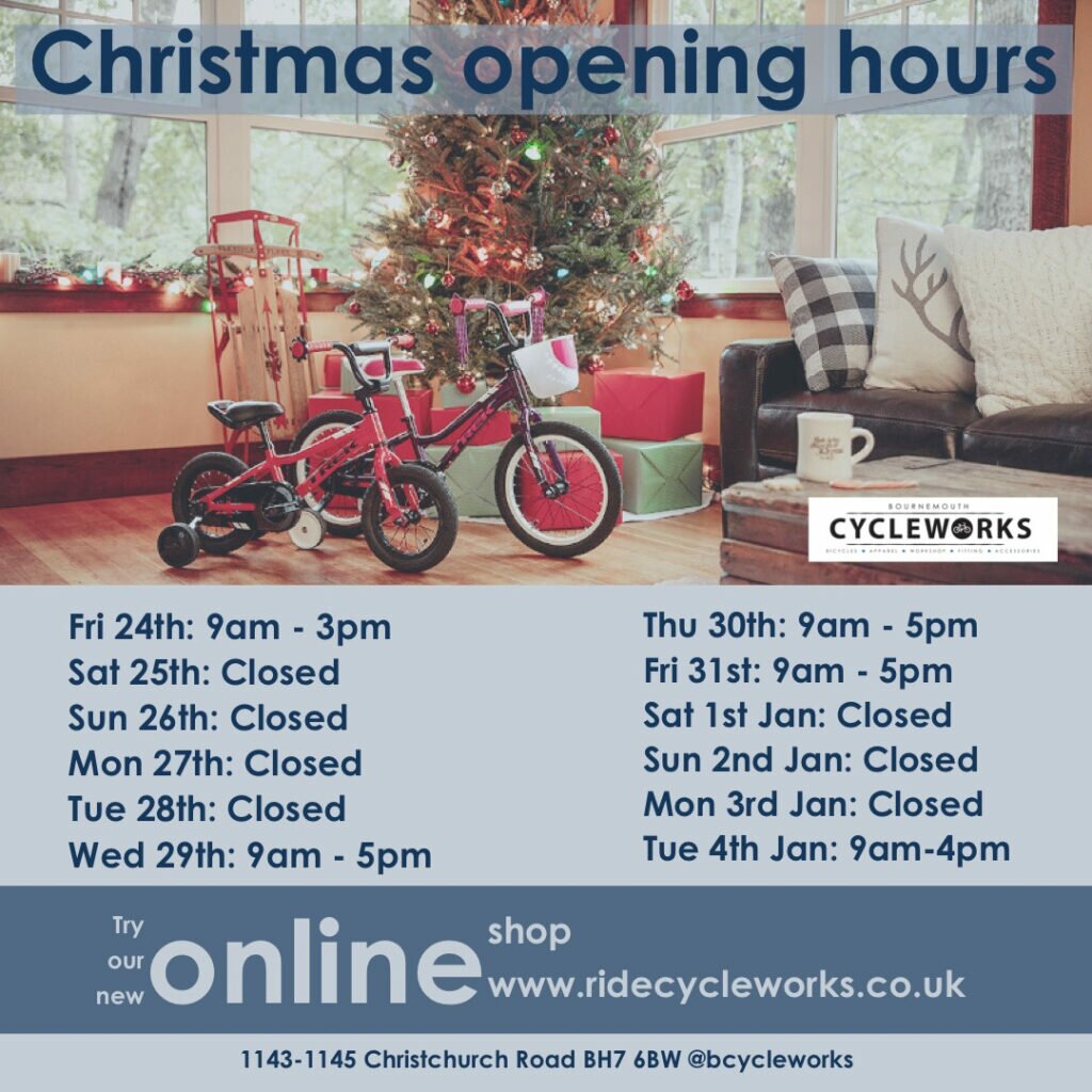 Christmas opening hours 2021